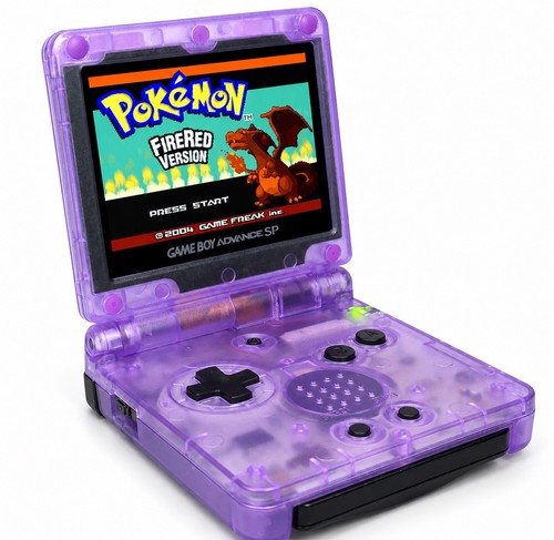 Clear purple nintendo - clear,